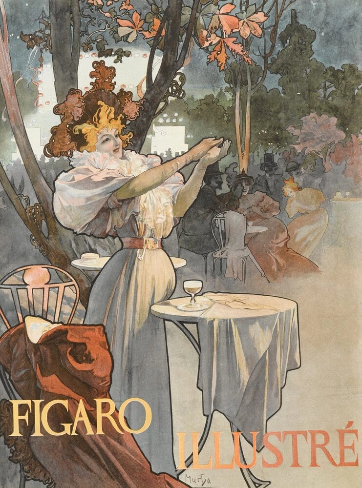 费加罗画报海报，1899年